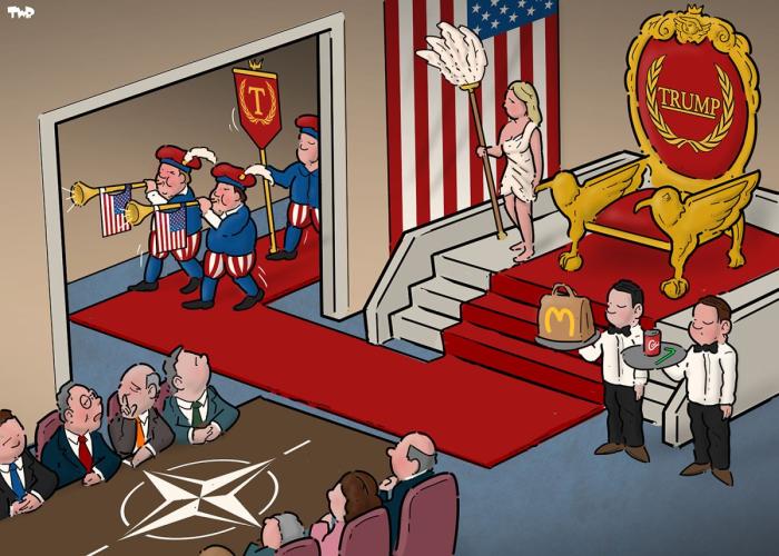 Бэкстейдж саммита НАТО – лидеры Балтии раскорячились под Дональдом Трампом Бэкстейдж саммита НАТО – лидеры