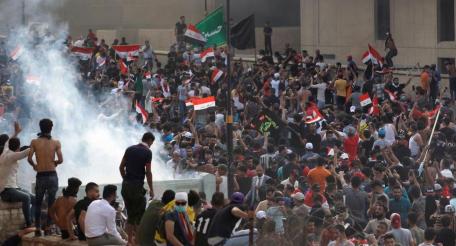 Массовые протесты в Ираке