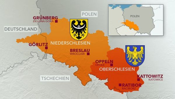 Силезия между Германией, Чехией и Польшей