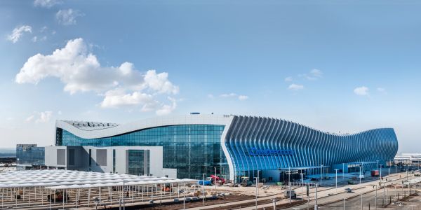Новый терминал «Крымская волна» международного аэропорта «Симферополь»