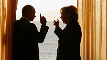 В. Путин и А. Меркель о взаимозависимости