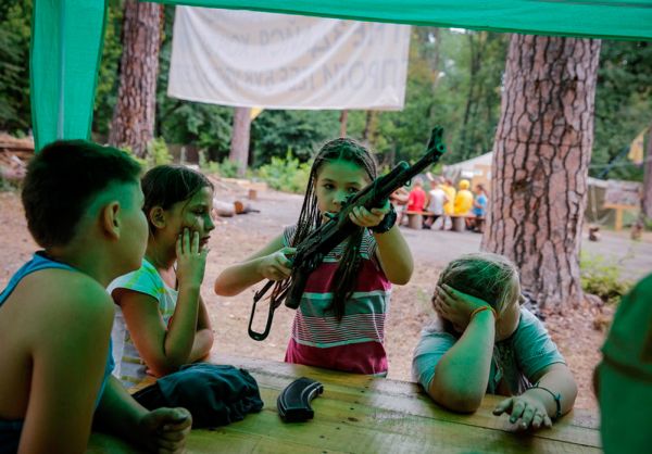 Лагерь «Азовец», где детей и подростков каратели превращают в русофобов и человеконенавистников