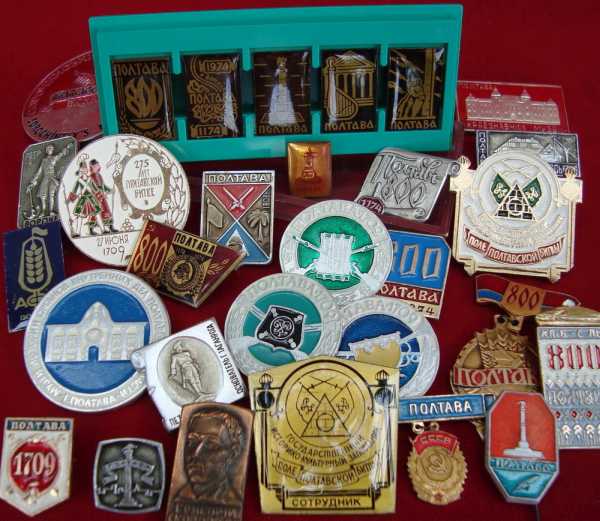 Сувенирная продукция с полтавской символикой проиводилась в Полтаве и разлеталась по всему Советскому Союзу