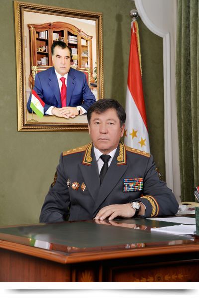 Министр внутренних дел Республики Таджикистан генерал-полковник милиции Рахимзода Рамазон Хамро