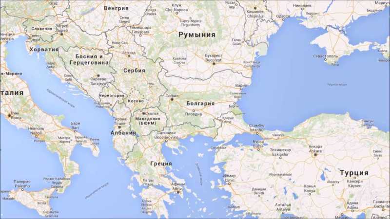 Балканы - объект экспансии НАТО.