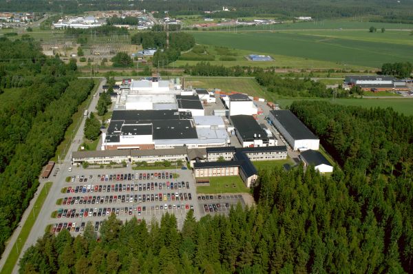 Завод по производству ядерного топлива компании Westinghouse Electric Sweden AB в Швеции