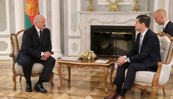 Встреча Александра Лукашенко и Уэйса Митчелла