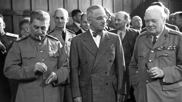 Потсдамская конференция: Сталин и Трумэн