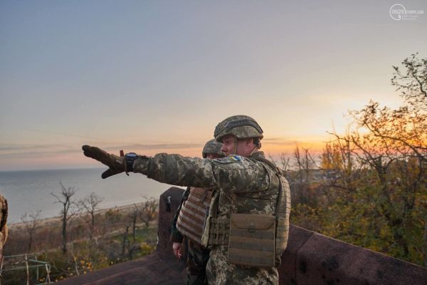 Командующий Национальной армией Республики Молдова Игорь Кутие в Донбассе изучает украинский опыт гражданской войны