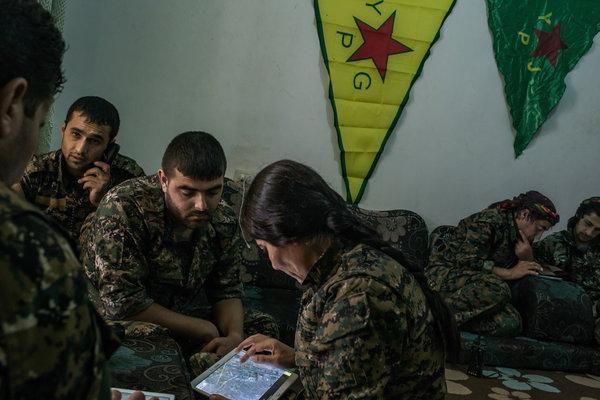 В курдском штабе пасмурные настроения