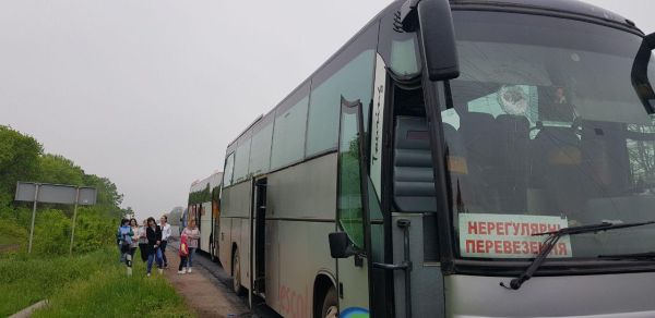 Нападение на автобус в Кривом Роге