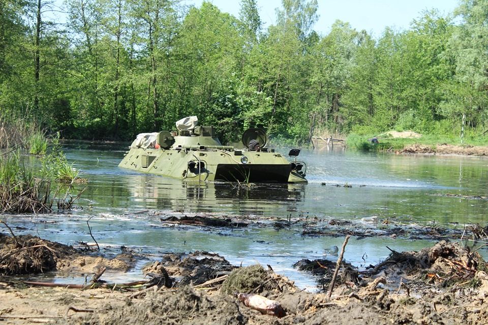 61-й отдельная пехотная егерская бригада ВСУ тренируется воевать в белорусских болотах