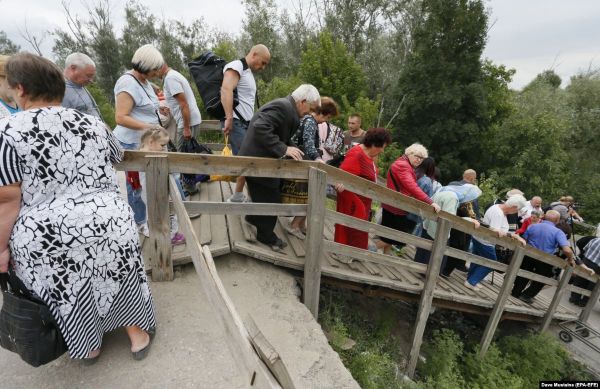 Мост в Станице Луганской