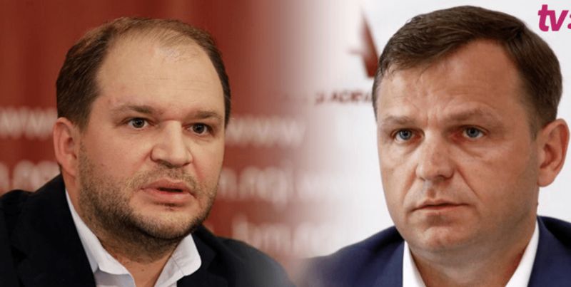 Кандидаты в генпримары Кишинёва Ион Чебан (ПСРМ) и Андрей Нэстасе (ACUM)