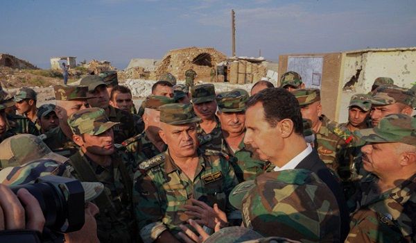 Б. Асад ставит задачи перед командирами САА