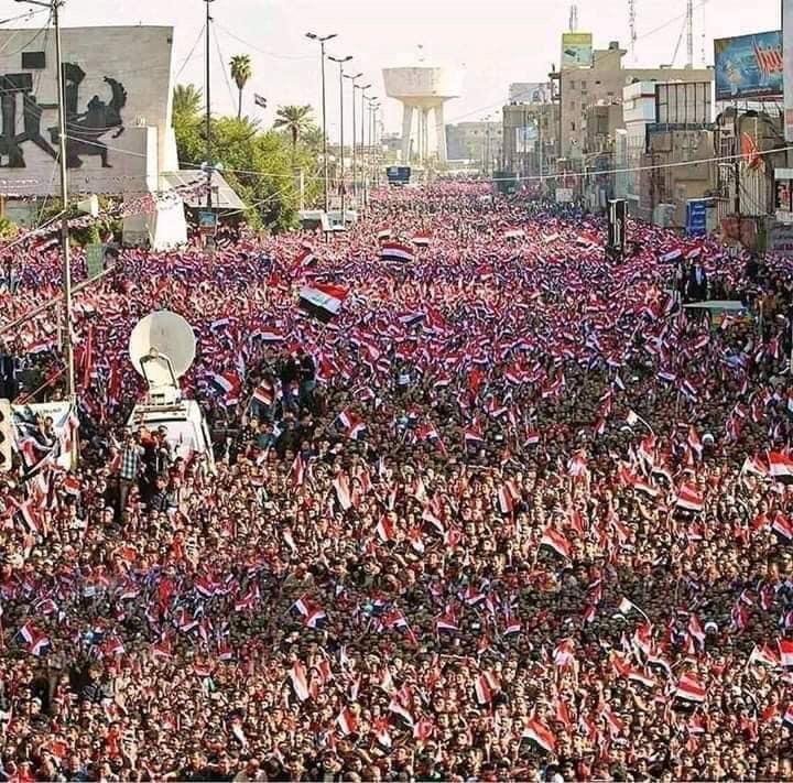 Многотысячная демонстрация в центре Багдада