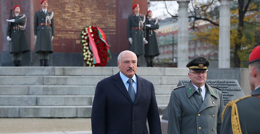 Александр Лукашенко в Вене.