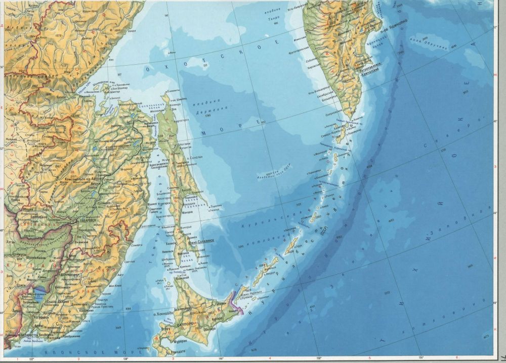 Дальневосточный регион, включая Курильские острова