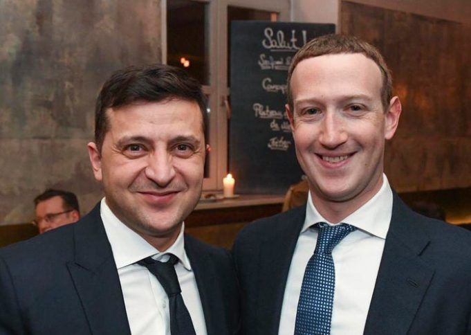 Зеленский и основатель Фейсбука М. Цукерберг – самая ценная встреча в Мюнхене