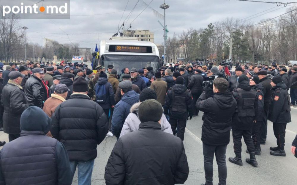 Протесты в Молдове 2 марта 2020 года