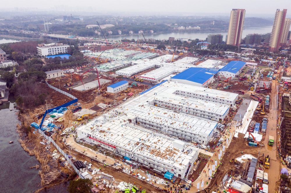 Строительство больниц в Китае