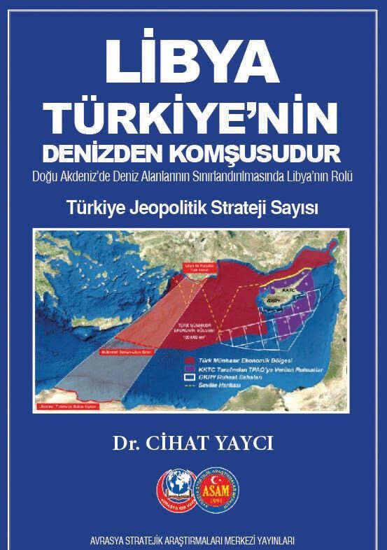 Обложка одной из книг Джихата Яйджи, посвященных турецкой геополитике в Восточном Средиземноморье