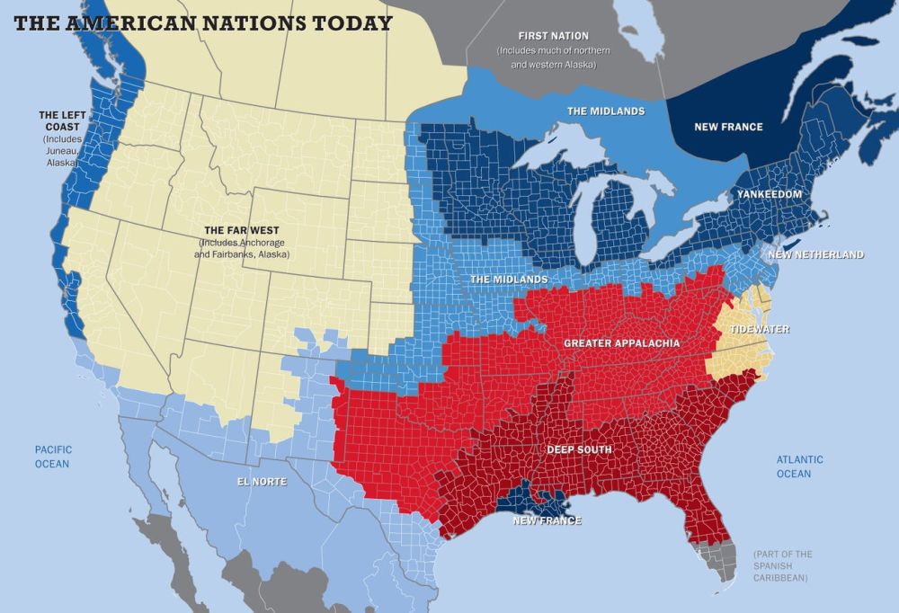 «Американские нации. История одиннадцати враждующих региональных культур Северной Америки»