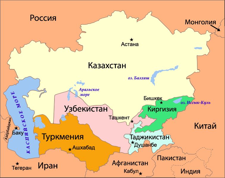 Республики Центральной Азии