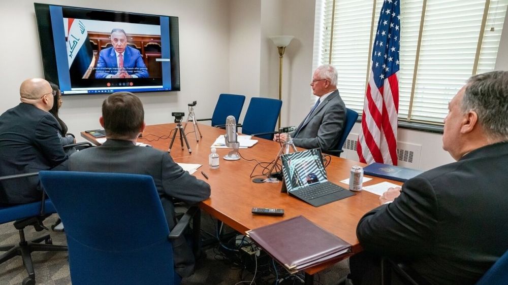 Премьер-министр Ирака регулярно проводит видеоконференции с американскими друзьями и партнёрами