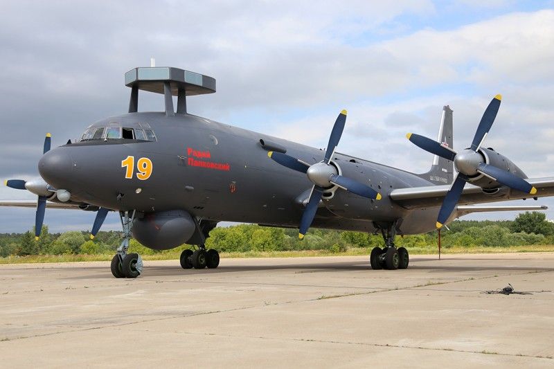 Российский противолодочный самолёт Ил-38Н