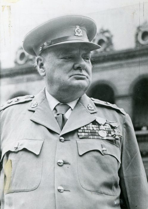 Уинстон Черчилль, 1945 год