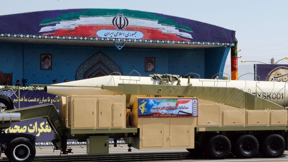 Иранская ракета Khoramshahr