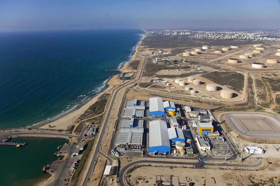Ашкелонский опреснительный завод в Израиле
