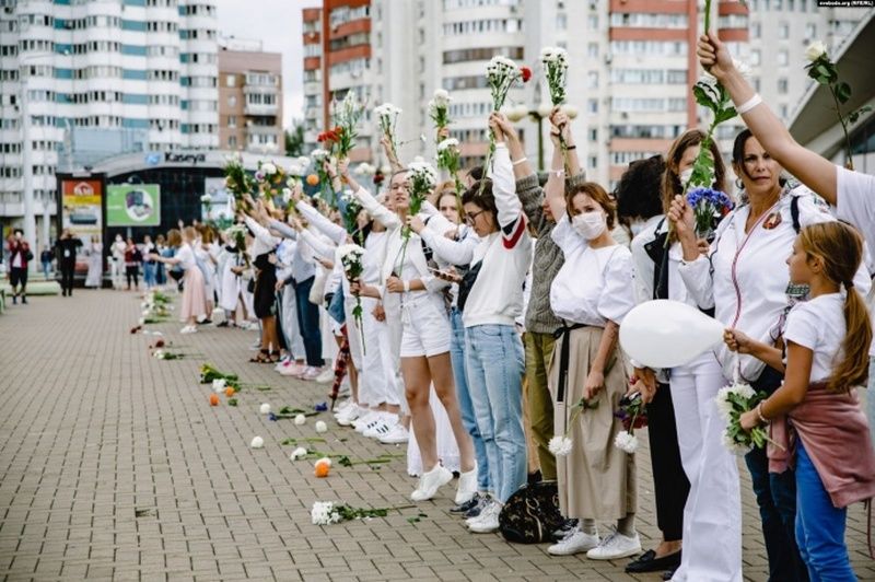 «Ненасильственное сопротивление» в Белоруссии