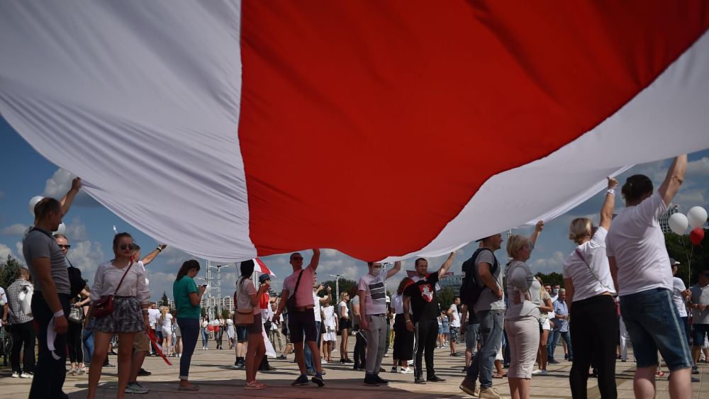 Поддержка белорусских протестов за границей выглядела только так – БЧБ
