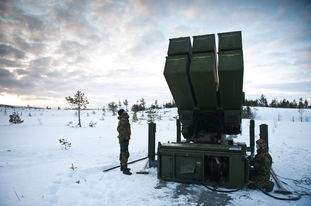 Норвежский ЗРК NASAMS ближнего радиуса действия используется в США для ПВО города Вашингтона