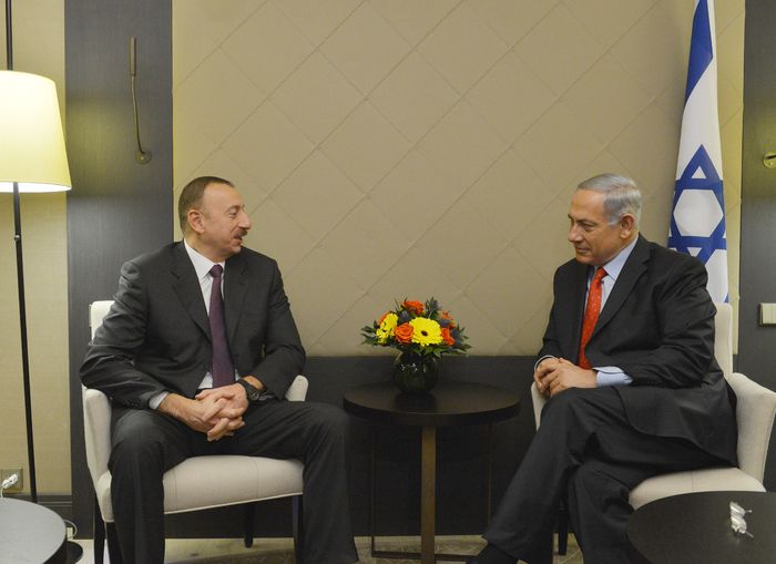 И. Алиев и Б. Нетаньяху