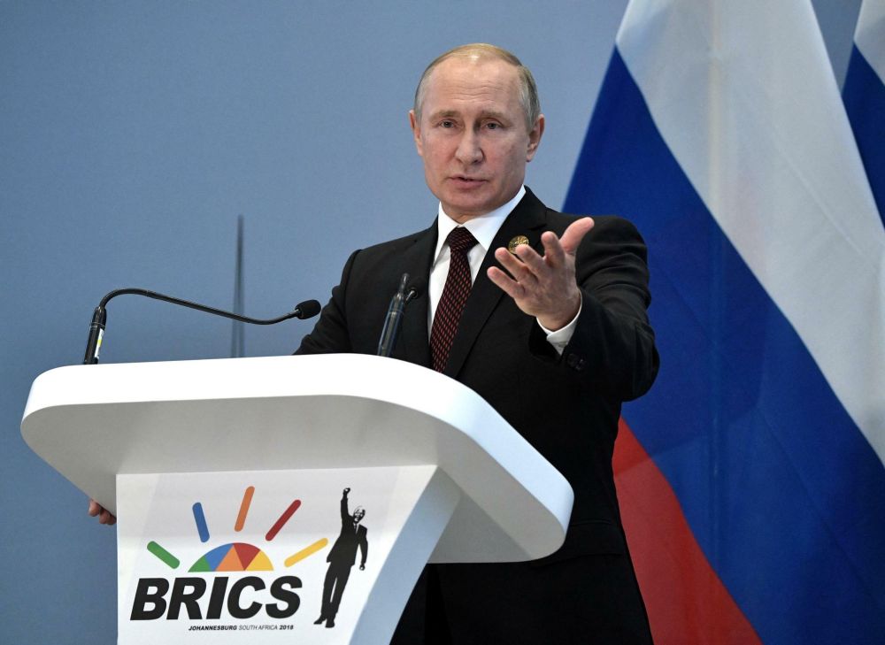 Выступление Владимира Путина на саммите БРИКС