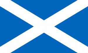 Шотландский вариант Андреевского флага
