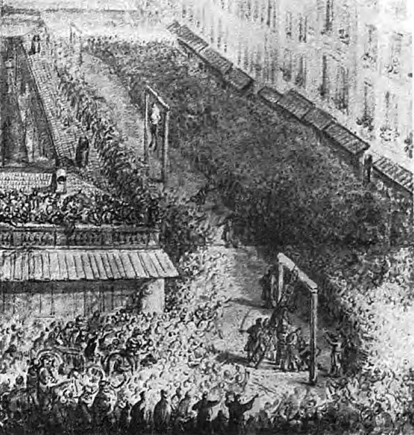 Казнь тарговичан в Варшаве 9 мая 1794 года, художник Норблин