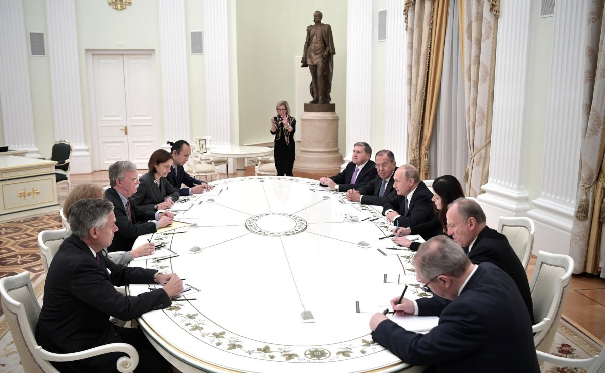 Переговоры в Кремле, октябрь 2018 г.