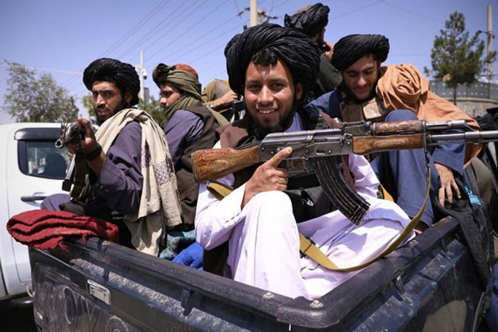 Патруль талибов в Кабуле
