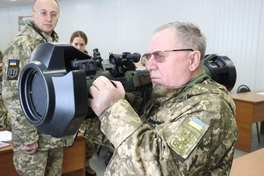 Битанцы обучают украинских военных