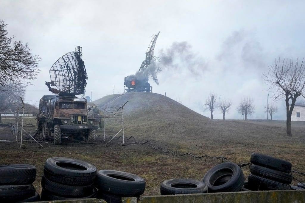 Уничтоженные украинские РЛС под Мариуполем