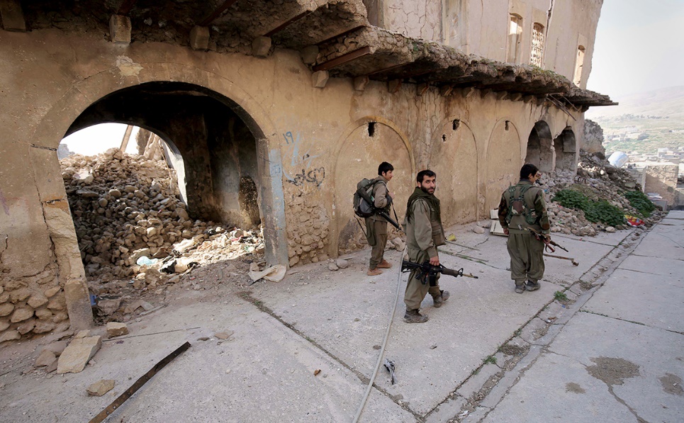 Бойцы РПК на севере Ирака. Фото: Bram Janssen / AP