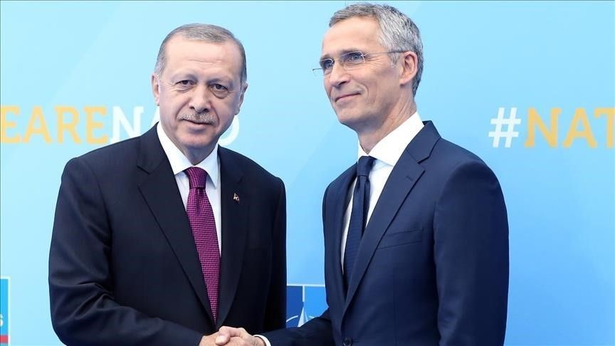 Р. Эрдоган и генсек НАТО Й. Столтенберг