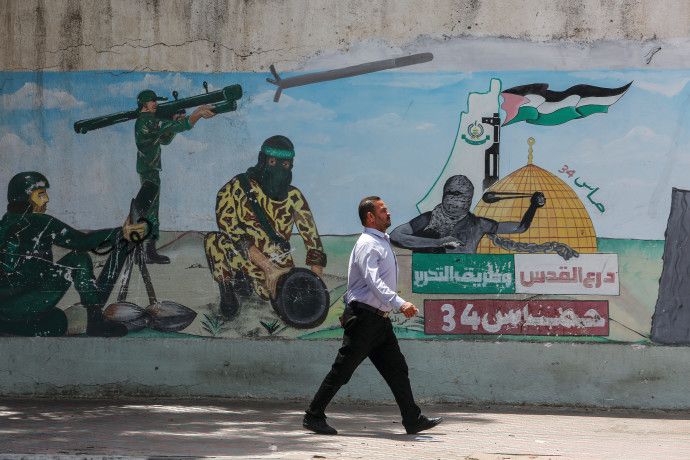 Джавеллины и стингеры уже на стенах Газы – рисунки с натуры?
