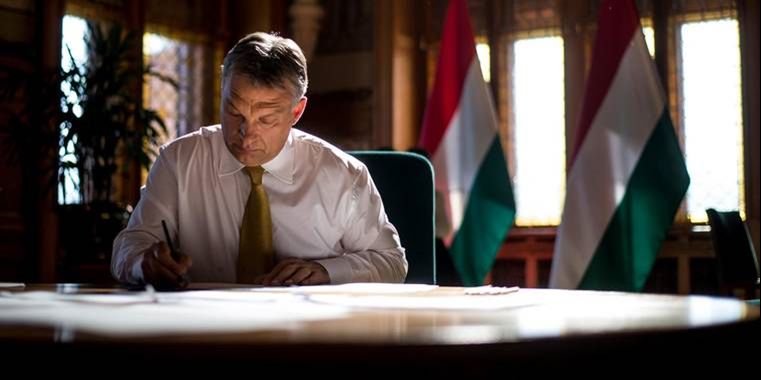 В. Орбан пишет письмо Соросу