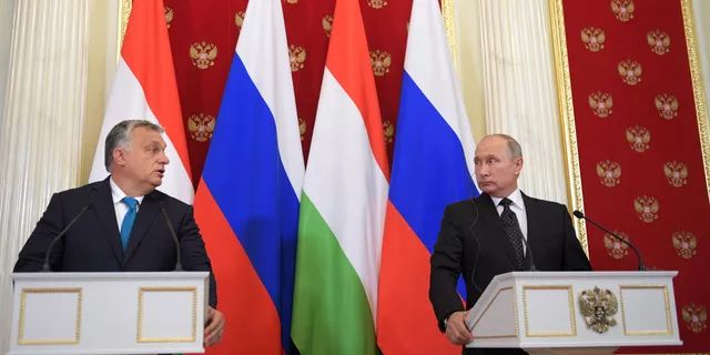 В. Орбан и В. Путин