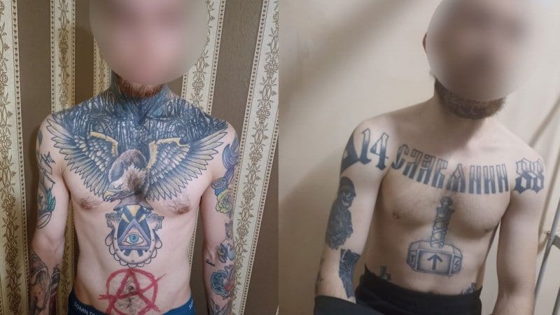Любопытные татуировки украинских наркопроизводителей
